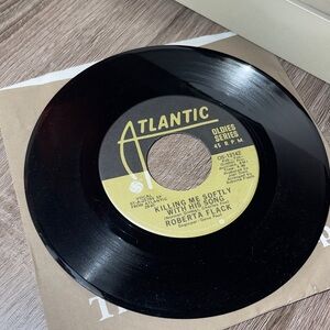 Vintage Vinyl Record - Killing Me Softly